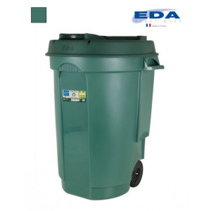 CUBO PAPELERA CON RUEDAS 110 LITROS...