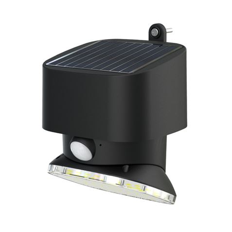 FOCO SOLAR DESIGN SERIE PRO 2000LM NEGRO ELBAT - EB0379-3