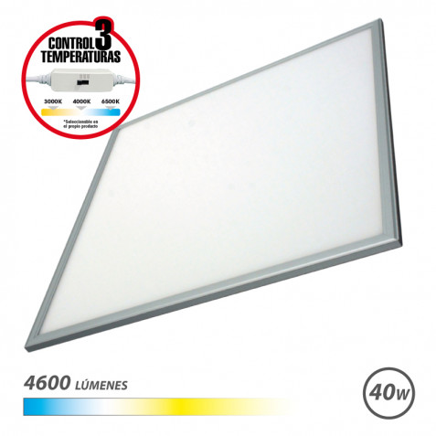 PANEL LED 60X60 40W | 4600LM | SELECTOR 3 TEMPERATURAS ELBAT