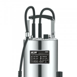 BOMBA SUMERGIBLE INOX AGUAS SUCIAS...