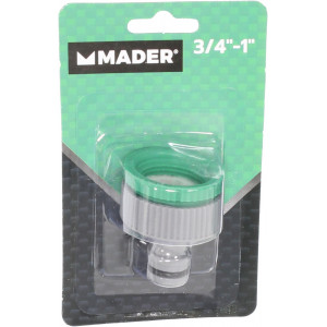 CONECTOR PARA GRIFO HEMBRA 3/4-1" MADER