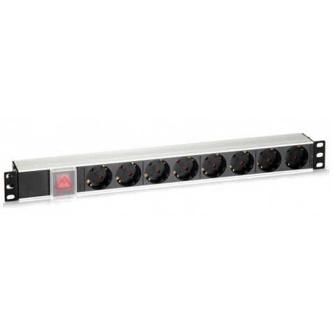 REGLETA PDU RACK 19" 8 TOMAS +...