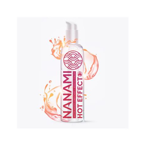 LUBRICANTE BASE DE AGUA EFECTO CALOR 150ML NANAMI