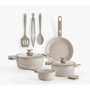 BATERIA DE COCINA 9 PIEZAS DENMARK MONIX