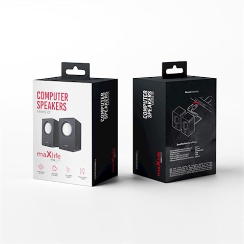 ALTAVOCES PC 2X3W MXHS-01 MAXLIFE - 5900495949417-1