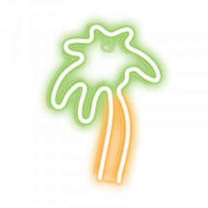 LAMPARA DECORATIVA NEON LED PALM FOREVER