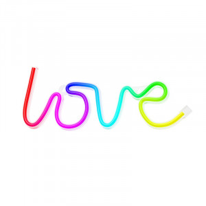 LAMPARA DECORATIVA NEON LED LOVE FOREVER