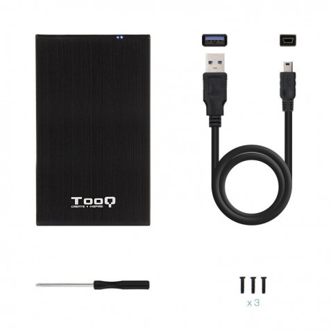 CAJA EXTERNA USB 3.1 2.5" 2522B TOOQ