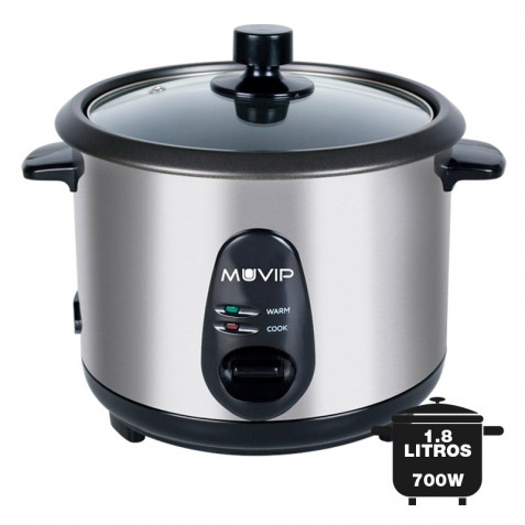 ARROCERA 1.8 LITROS 700W INOX MUVIP