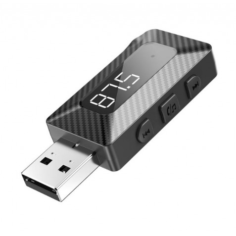 TRANSMISOR FM CON LECTOR DE TARJETAS Y ADAPTADOR BLUETOOTH XOBCC16 XO