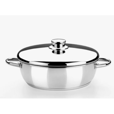 RUSTIDERA 26CM CON TAPA ACERO OPTIMA...