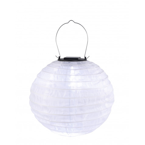FAROL SOLAR LED REDONDO EXTERIOR BLANCO 3000K