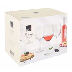 SET 6 COPAS VINO 36CL SPRING