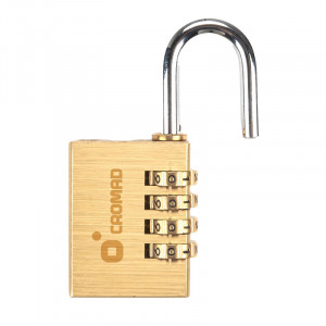 CANDADO COMBINACIÓN DE LATÓN 40MM CROMAD