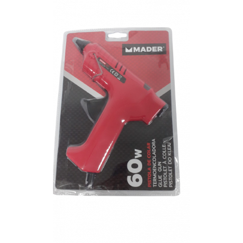 PISTOLA DE SILICONA ELECTRICA 60W MADER