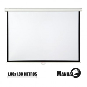 PANTALLA PROYECCION MANUAL 1.80 X...