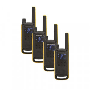 PACK 4 WALKIE-TALKIE MOTOROLA T82...