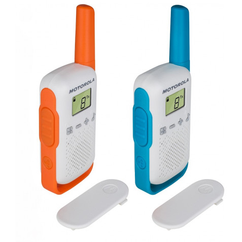 PACK 2 WALKIE-TALKIE MOTOROLA TLKR-T42 GUMMY PACK