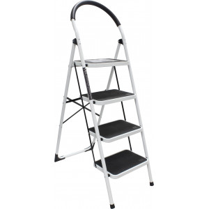 ESCALERA DOMESTICA EN ACERO Y GOMA...
