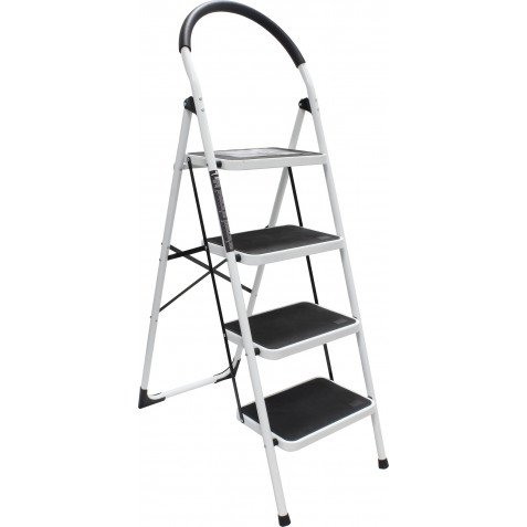 ESCALERA DOMESTICA EN ACERO Y GOMA...