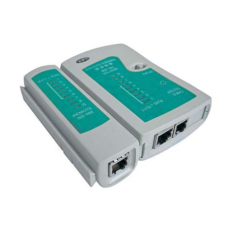 TESTER COMPROBADOR CABLES RJ45/RJ11 CROMAD