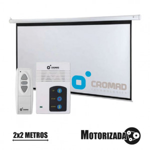 PANTALLA PROYECCION MOTORIZADA 2 X...