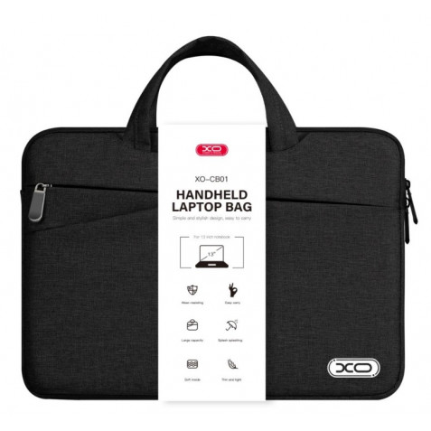 MALETÍN EJECUTIVO PARA PORTÁTILES HASTA 13\" CB01BK NEGRO XO