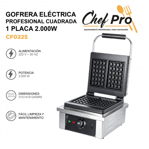 GOFRERA ELÉCTRICA PROFESIONAL...