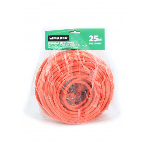 ALARGADOR DE CABLE 25M 3X1.5MM MADER