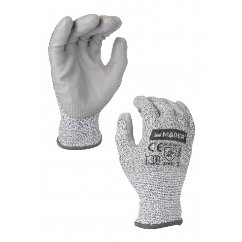 GUANTES DE PROTECCION RESISTENCIA NIVEL C TALLA L MADER
