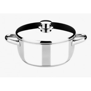 CACEROLA ACERO INOXIDABLE 22CM 3...