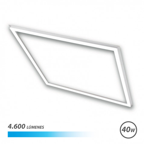 PANEL CON MARCO LED 60X60 40W 4600LM LUZ FRIA ELBAT