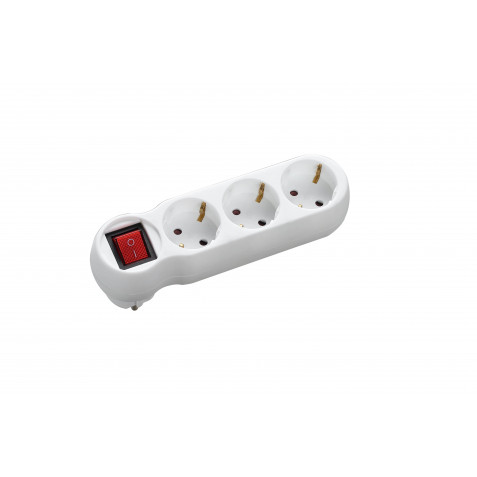 BASE MULTIPLE 3 TOMAS CON INTERRUPTOR...