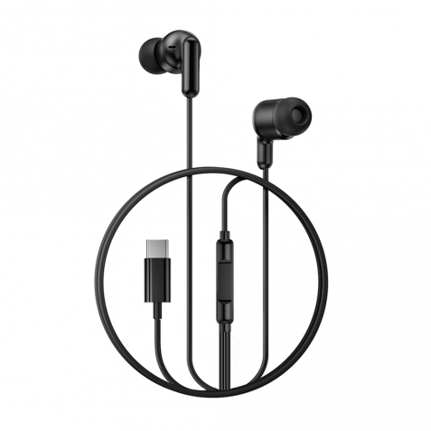 AURICULAR CON MICROFONO CON PUERTO USB-C EP84 NEGRO XO
