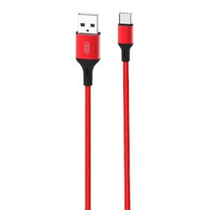CABLE NB143 CORDON USB - TIPO C | 2.4A | 1 MTR | ROJO XO - XONB143TCRD