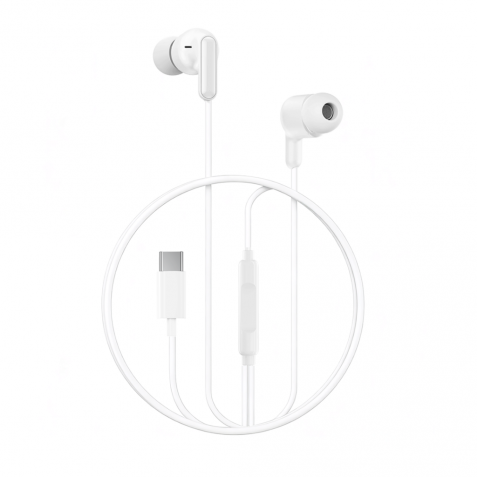 AURICULAR CON MICROFONO CON PUERTO USB-C EP84 BLANCO XO
