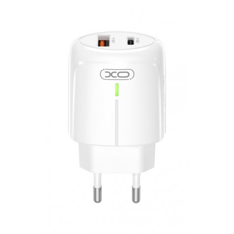 CARGADOR DE CORRIENTE L114 18W TIPO C + USB XO
