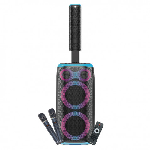 ALTAVOZ KARAOKE COOLSOUND BLAST PUMP 2.1 2X6.5\" + 5xTWEETERS 550W AZUL