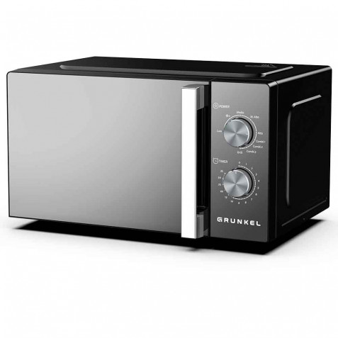 MICROONDAS CON GRILL 20 LITROS 800W CON ESPEJO GRUNKEL