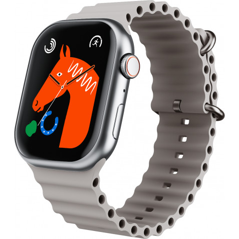 SMARTWATCH W8 PRO 2.01\" | LLAMADAS BT | PLATA XO