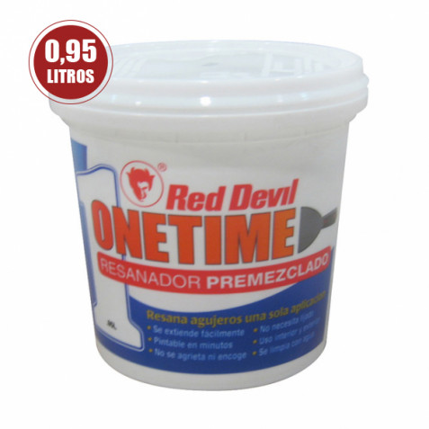 MASILLA ONETIME 0.95 LITROS RED DEVIL