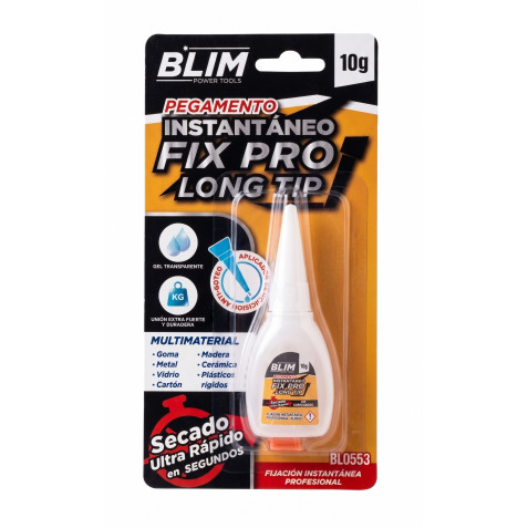 PEGAMENTO INSTANTÁNEO 10GRS BLIM FIX PRO LONG TIP