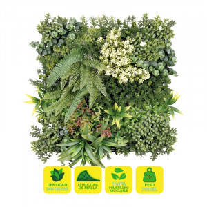 JARDIN VERTICAL 50X50CM SERIE ECOVIS...