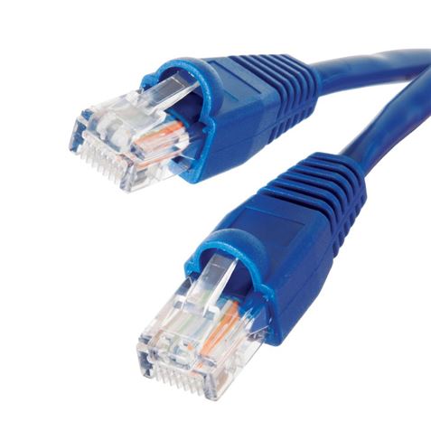 Cable Cromad de red UTP CAT 6 1M Azul 100% COBRE - CABLEUTPAZUL
