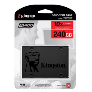 DISCO DURO SSD 240GB 2.5" SATA3 A400 KINGSTON - SA400S37-240G