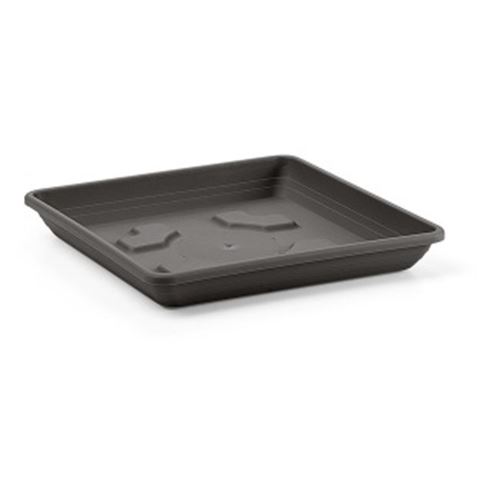 PLATO PARA MACETA CUADRADA DE 54CM ANTRACITA BLIM - SV006-CM0020-ANTRACITA