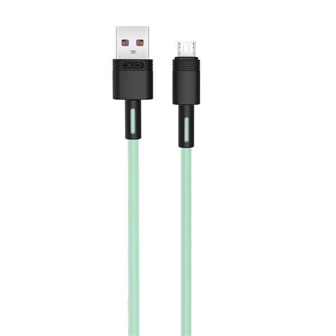 CABLE NBQ166 CARGA RAPIDA USB - MICRO USB | 5A | 1 METRO | VERDE XO - XONBQ166MCGR