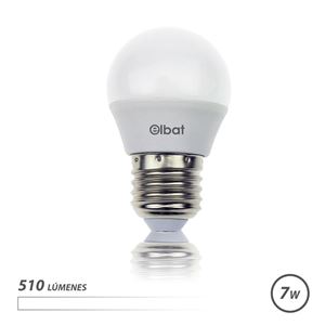 BOMBILLA LED G45 | 7W | 510LM | E27 | LUZ BLANCA | ELBAT - EB0339