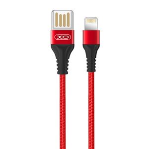 CABLE NB118 CARGA RAPIDA SLIM USB - LIGHTNING | 2.1A | 1 METRO | ROJO XO - XONB118LGRED