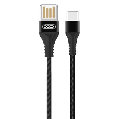 CABLE NB118 CARGA RAPIDA SLIM USB - TIPO C | 2.1A | 1 METRO | NEGRO XO - XONB118TCBK